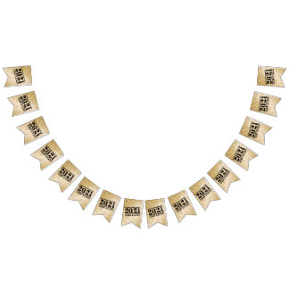 2021 Sober & Clean Celebrates Recovery Sobriety Bunting