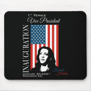 2021 Souvenir First Female Vp Harris Biden Mouse Mat