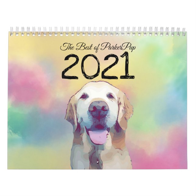 2021: The Best of ParkerPup Calendar (Cover)