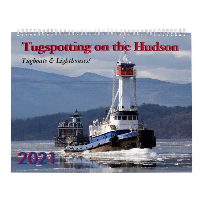 2021 Tugboats & Lighthouses Calendar (Cover)