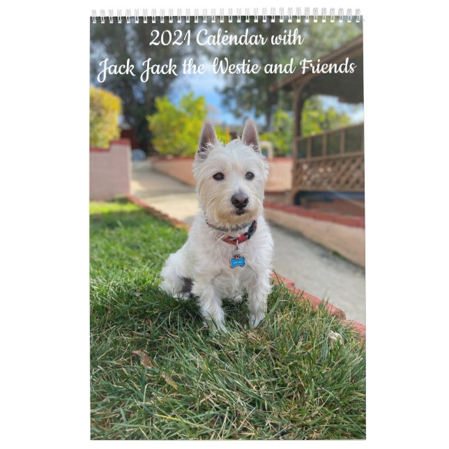 2021 Westie and Dogs Calendar (Cover)