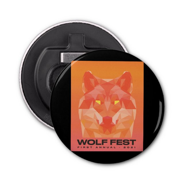 2021 Wolf Fest Bottle Opener (Front)