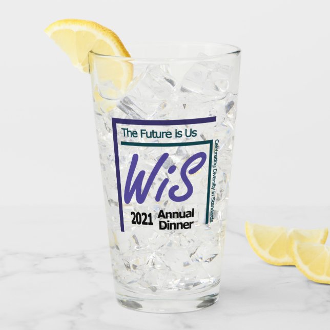 2021 Women in Standards Annual Dinner Glass (Front Ice)