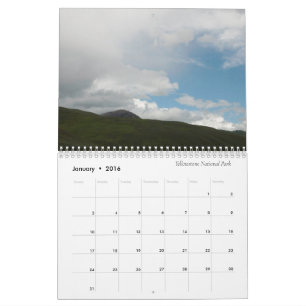 2021 Yellowstone and Beyond Calendar