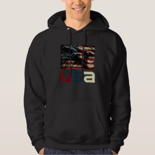 2022 4th Of July Independence Day Us American Flag Hoodie