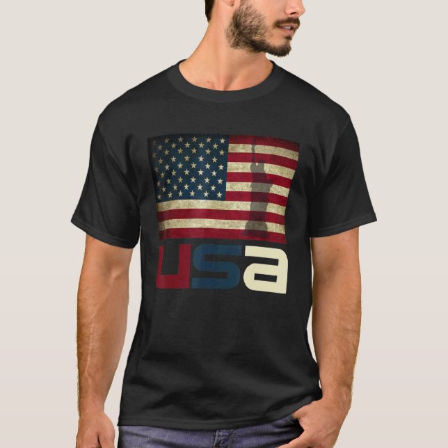 2022 4th Of July Independence Day Us American Flag T-Shirt (Front)
