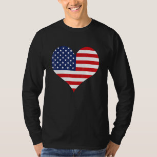 2022 4th Of July Independence Day Us American Flag T-Shirt