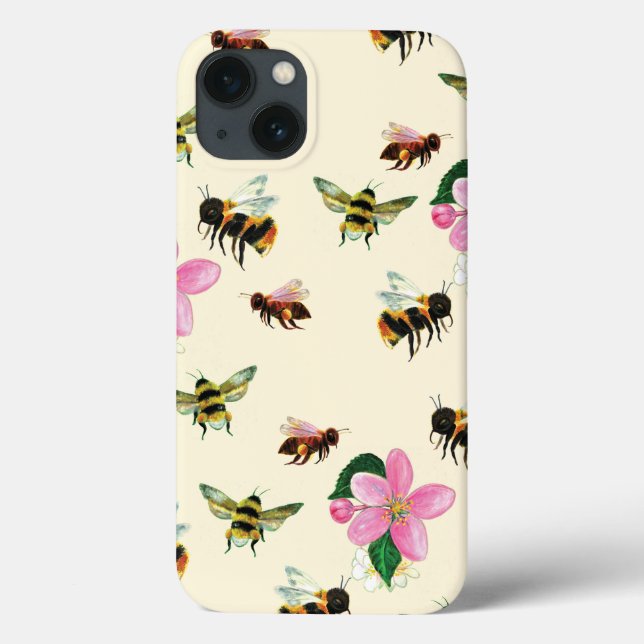 2022 Bees and bumblebees  Case-Mate iPhone Case (Back)