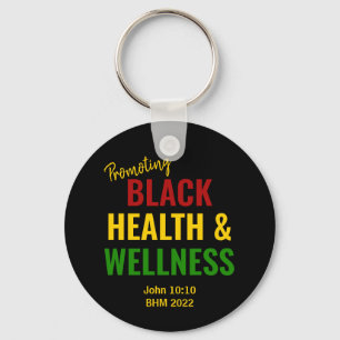 2022 Black History Month Health & Wellness Key Ring
