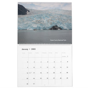 2022 Calendar National Parks in USA
