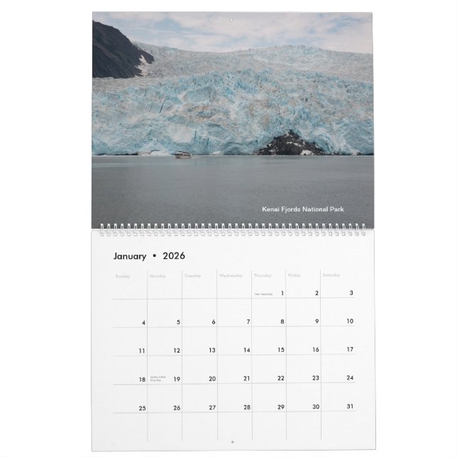 2022 Calendar National Parks in USA (Jan 2026)