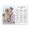 2022 Calendar Pet Dog Kid Custom Photo Magnet Card