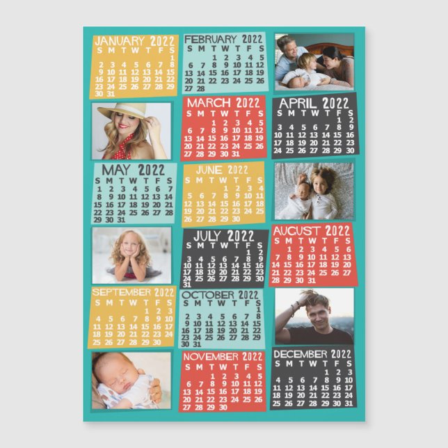 2022 Calendar (See Description for New Version)  (Front)