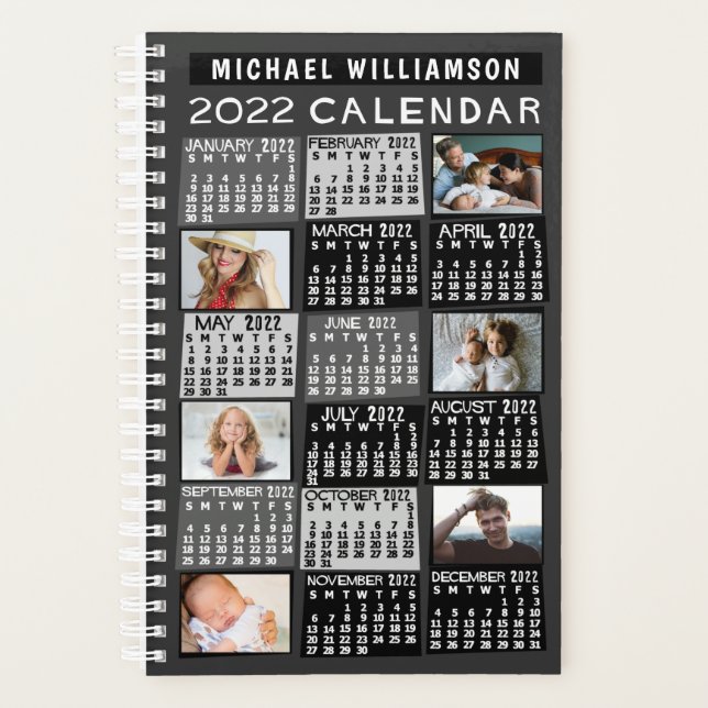 2022 Calendar (See Description for New Version)  Planner (Front)