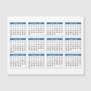 2022 calendar template