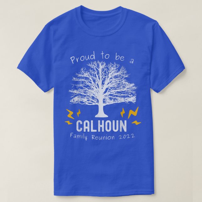 2022 Calhoun Family Reunion Tree Summer Party Last T-Shirt (Design Front)