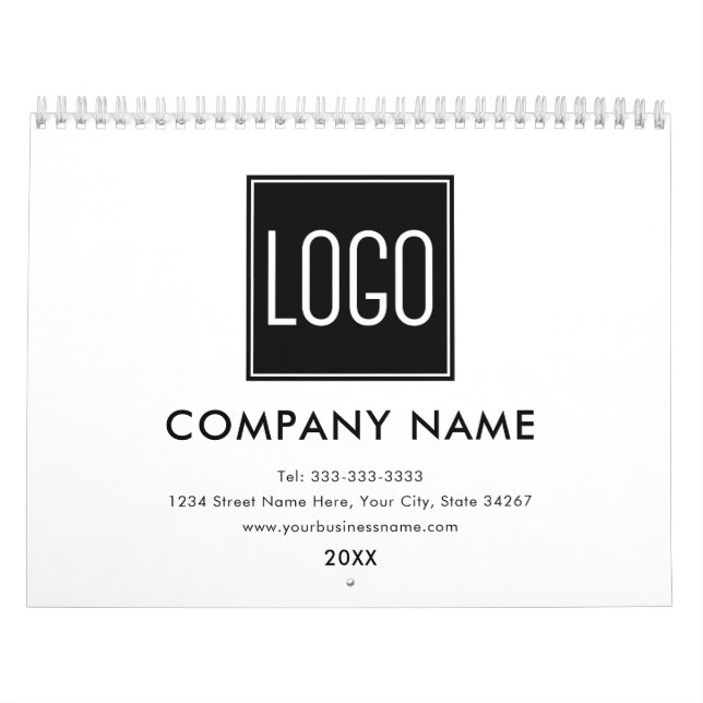 2022 Custom Business Logo Calendar (Cover)