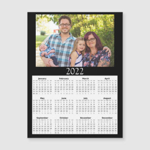 2022 Customised Photo Calendar Mini Magnet