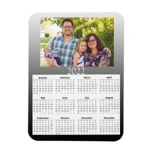 2022 Customised Photo Calendar Mini Magnet