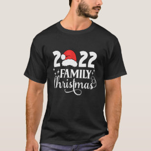 2022 Family Christmas Matching Team Santa Elf Squa T-Shirt