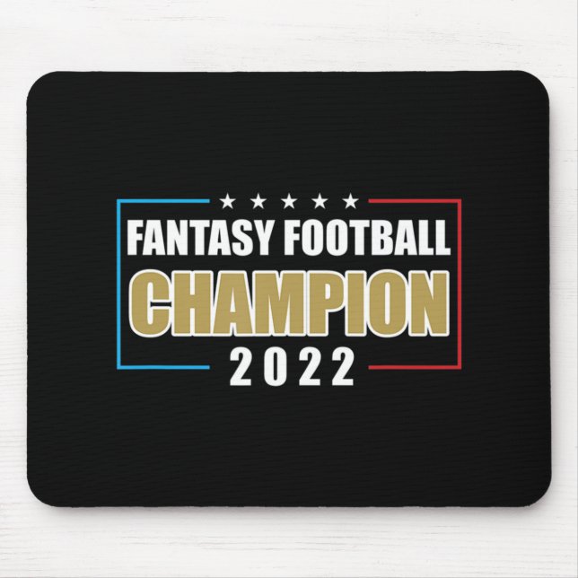 2022 Fantasy Football Champion USA Football Mouse Mat (Front)
