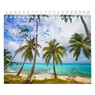 2022 French Polynesia Souvenir Calendar