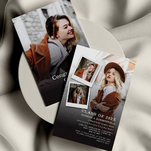 2022 Graduation Party 4 Photos Modern Grad Invitation