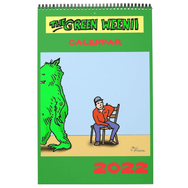 2022 Green Weenii Calendar (Cover)