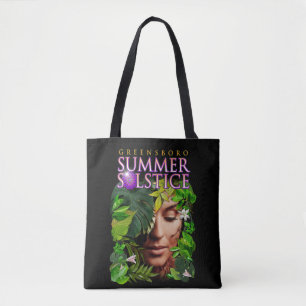 2022 Greensboro Summer Solstice Festival Souvenir Tote Bag