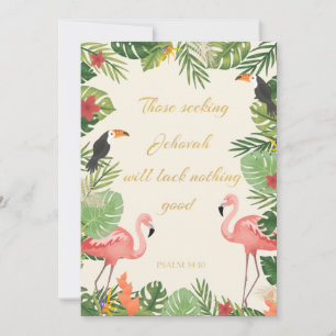 2022 JW year text Psalm 34:10 Invitation