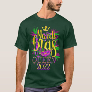 2022 Mardi Gras Queen Crown Mask, 2022 Mardi Gras  T-Shirt