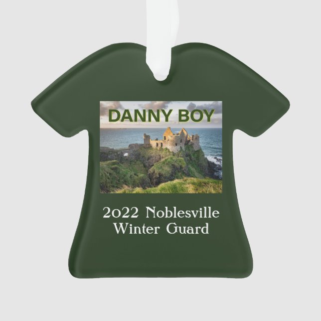 2022 Noblesville Winter Guard Ornament (Front)