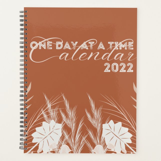 2022 ONE DAY AT A TIME Calendar Planner (Front)