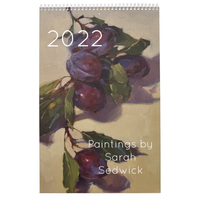 2022: Paintings by Sarah Sedwick Calendar (Cover)