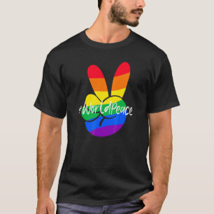 2022 Peace Global Peace International Unity Love P T-Shirt