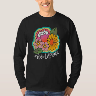 2022 Peace Global Peace International Unity Love P T-Shirt