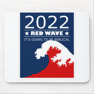 2022 RED WAVE it's going to be Biblical Mouse Mat