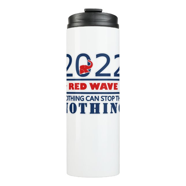 2022 RED WAVE THERMAL TUMBLER (Front)