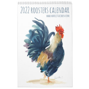2022 Roosters Calendar