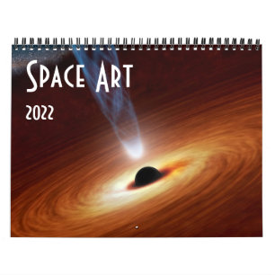 2022 Space Art Astronomy Universe Calendar