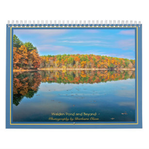 2022 Walden Pond and Beyond: with quotes Calendar
