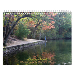 2022- Walden Pond: with quotes Calendar