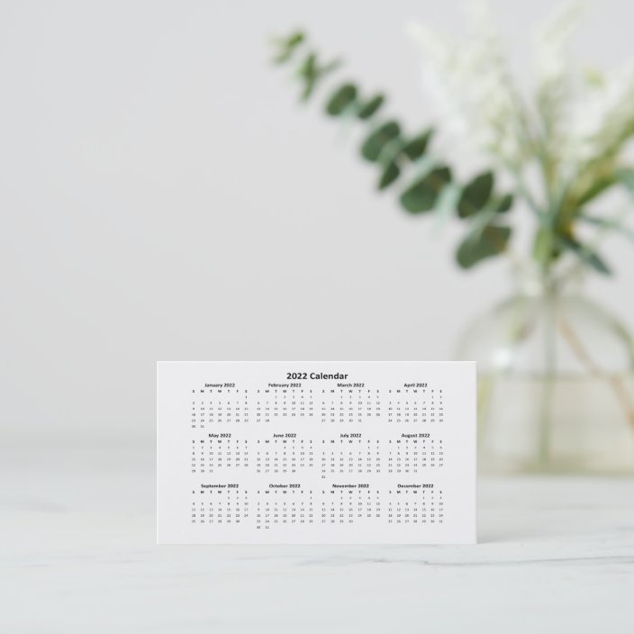 2022-wallet-size-calendar-business-card-zazzle
