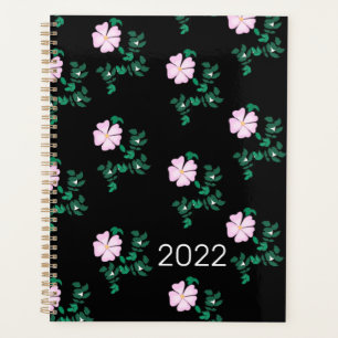 2022 Wild Rose - Floral Pattern Planner