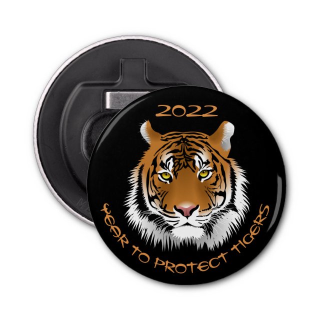 2022 Year to Protect Tigers Bottle Opener (Front)