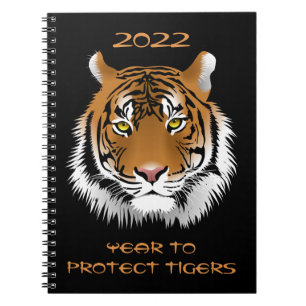 2022 Year to Protect Tigers Notebook