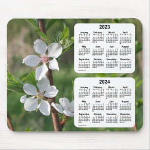 2023-2024 Dogwood 2 Year Calendar by Janz Mouse Mat