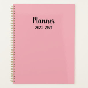2023-2024  pink Monthly/Weekly Planner