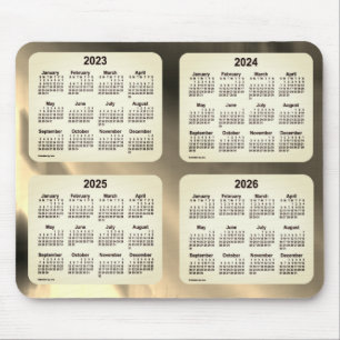 2023-2026 Sun Shadows 4 Year Calendar by Janz Mouse Mat