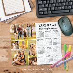 2023-24 School Calendar 6 Photos Personalised Mouse Mat<br><div class="desc">Create your own personalised, custom colour photo and calendar mouse pad featuring a 2023-24 school year-at-a-glance calendar and an easy-to-upload photo collage template featuring 6 pictures in various shapes and sizes, both horizontal and vertical to accommodate a wide variety of photo subjects. Personalise with a family name, individual name, monogram...</div>